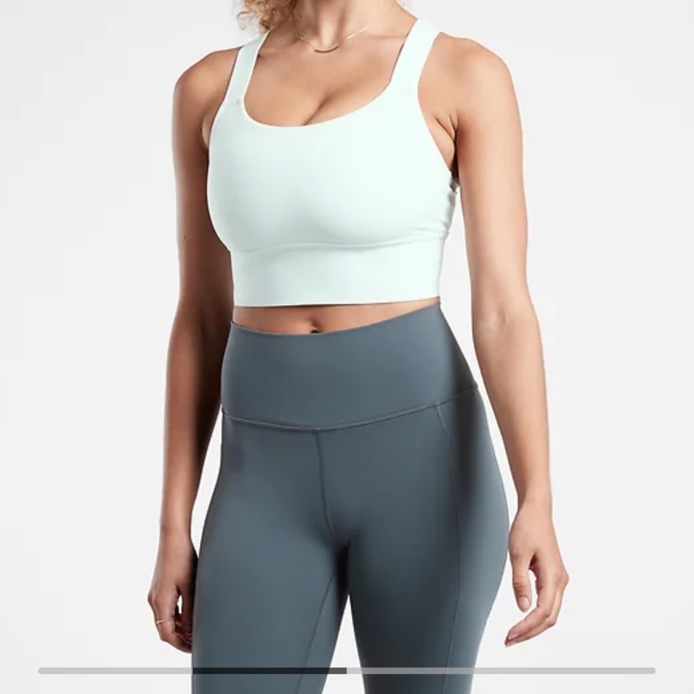 Athleta Warrior Longline Twist Bra D-DD+